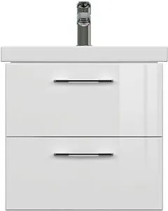 Тумба-умывальник подвесная Cersanit Lara 50 белый 64131+ Тумба-умывальник подвесная Cersanit Lara 50 белый 64131+, 4
