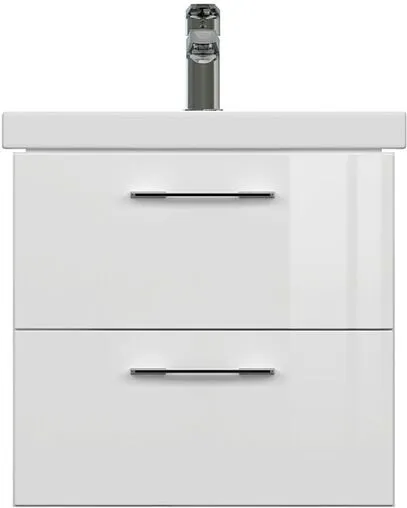 Тумба-умывальник подвесная Cersanit Lara 50 белый 64131+