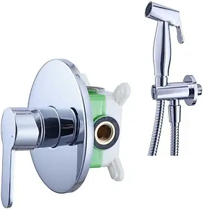 Гигиенический душ со смесителем Swedbe Platta хром 5524 Гигиенический душ со смесителем Swedbe Platta хром 5524, 1