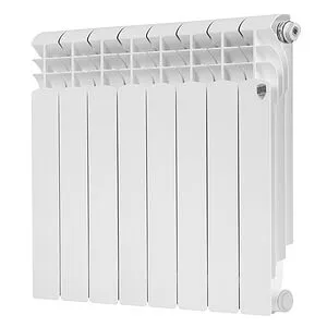Радиатор алюминиевый 8 секций Royal Thermo MONOBLOCK A 500 Bianco Traffico RTM50008 Радиатор алюминиевый 8 секций Royal Thermo MONOBLOCK A 500 Bianco Traffico RTM50008, 1