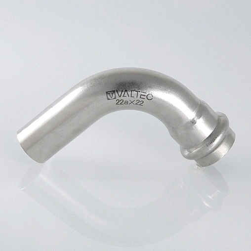 Уголок пресс однорастубный 28мм угол 90° Valtec VT.INOX-PRESS VTi.950.I.002828