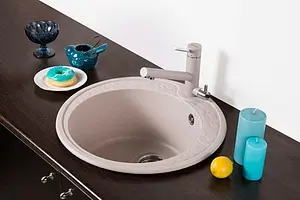 Мойка кухонная Omoikiri Tovada 51-GR leningrad grey 4993367 Мойка кухонная Omoikiri Tovada 51-GR leningrad grey 4993367, 4