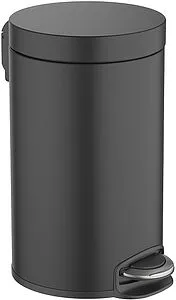 Ведро для мусора Aquatek чёрный матовый AQ4992MB, 1