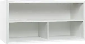 Тумба-умывальник подвесная Aquaton Брук 100 (открытый) дуб латте/белый, 2