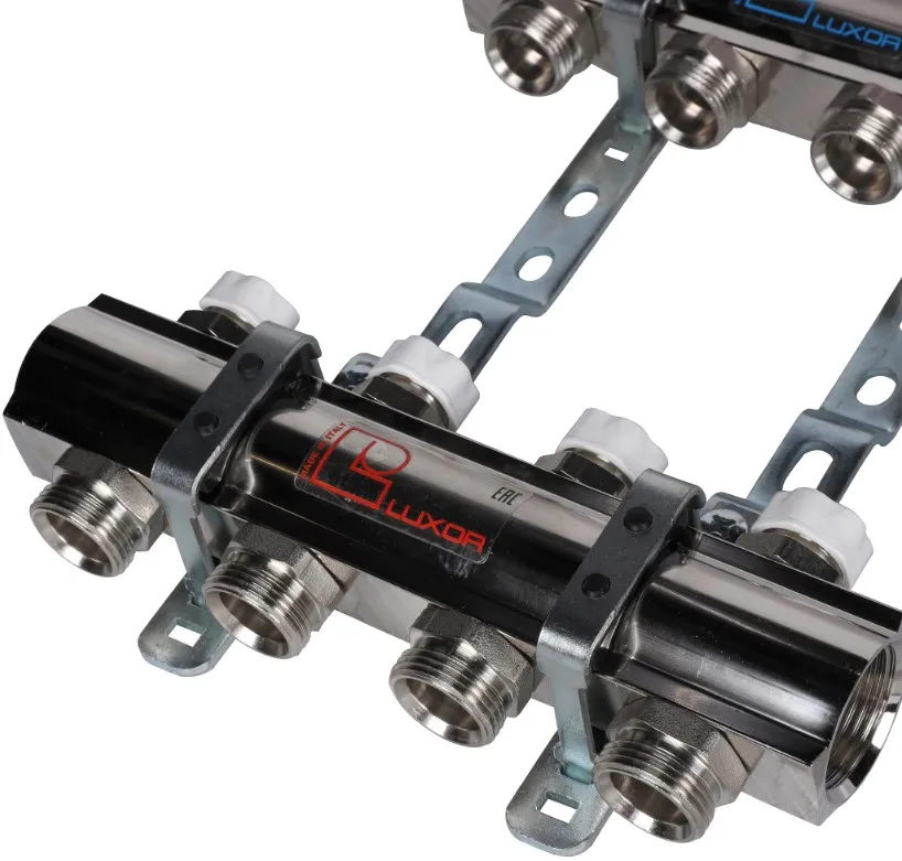 Группа коллекторная без расходомеров 4 отвода 1&quot;в/в x ¾&quot;ек Luxor CD 468M/4 15552704MN, 4