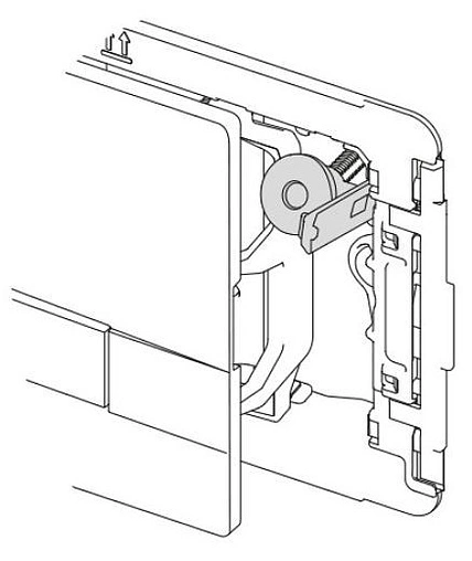 Клавиша смыва для унитаза OLI Narrow OLIpure 148301 хром глянцевый Клавиша смыва для унитаза OLI Narrow OLIpure 148301 хром глянцевый
