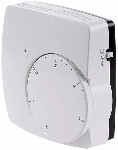Проводной комнатный терморегулятор НЗ 24В WATTS WFHT-Basic + белый 10021098