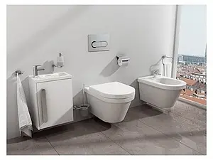 Клавиша смыва для унитаза Ravak Chrome X01454 кнопки/сатин, рамка/хром глянцевый Клавиша смыва для унитаза Ravak Chrome X01454 кнопки/сатин, рамка/хром глянцевый, 3