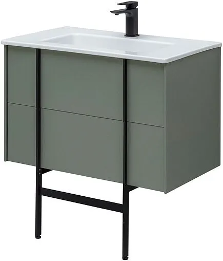 Тумба-умывальник подвесной Allen Brau Reality 80 олива 1.32005.CGM+