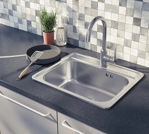 Мойка кухонная IDDIS Barse 53 сатин BAR53S0i77