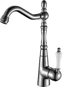 Смеситель для кухни Rossinka хром/белый Z35-20U Смеситель для кухни Rossinka хром/белый Z35-20U, 1