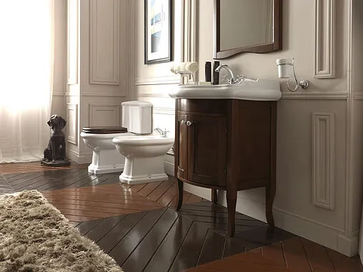 Унитаз-компакт Kerasan Retro белый 101201+108101+