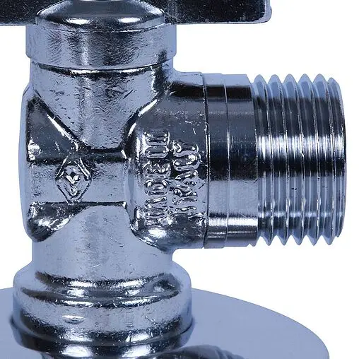 Кран шаровый угловой ½&quot;н x ½&quot;н Bugatti Minnesota 08720002