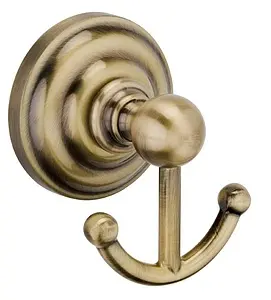 Крючок двойной Fixsen Retro бронза FX-83805 Крючок двойной Fixsen Retro бронза FX-83805, 1