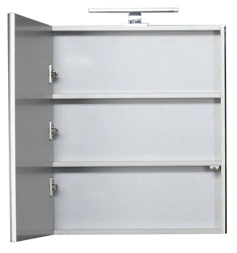 Шкаф-зеркало Aquanet Верона 58 L чёрный 00175384