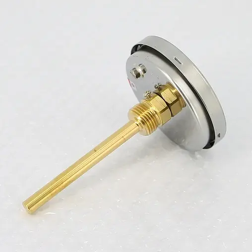 Термометр биметаллический Росма БТ-41.211 80мм 120°С гильза 100мм ½&quot; 00000002462