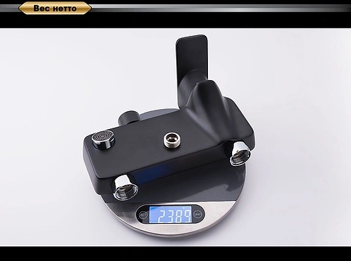 Душевая система со смесителем для ванны D&amp;K Berlin.Technische чёрный/хром DA1433715A02