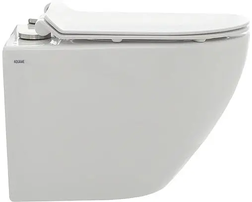 Комплект 5 в 1 AQUAme AQM42002CR с кнопкой хром глянцевый