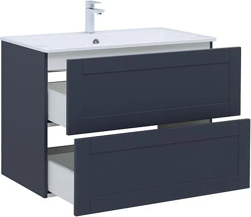 Тумба-умывальник подвесная Aquanet Терра 90 маренго 00313246+