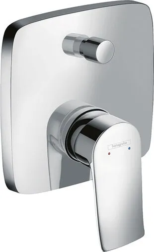 Смеситель для ванны скрытого монтажа Hansgrohe Metris хром 31451000