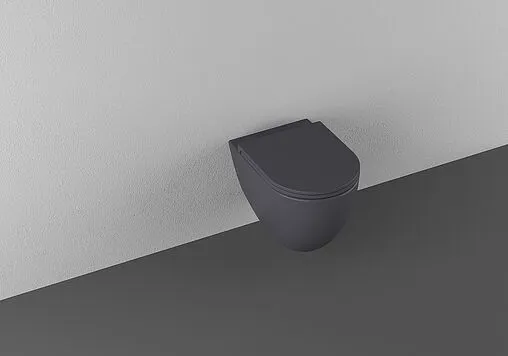 Унитаз подвесной безободковый Allen Brau Reality антрацит 4.32006.AN