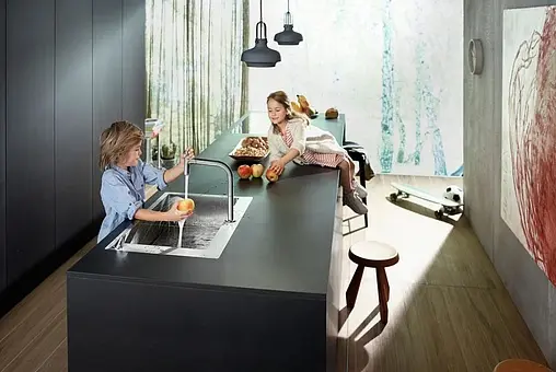 Мойка кухонная с встроенным смесителем Hansgrohe C71-F660-08 76x50 нержавеющая сталь 43202800