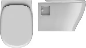 Унитаз подвесной ISVEA Soluzione II белый 10MY02001SV, 3