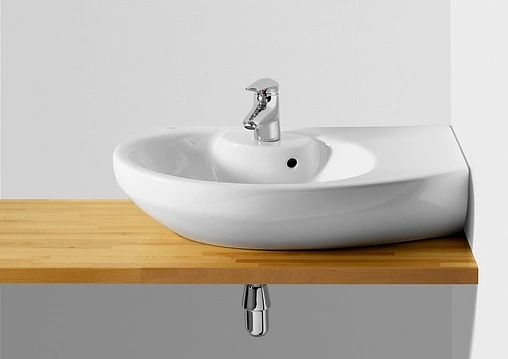 Раковина Roca Dama Senso Compacto 68 L белый 327519000 Раковина Roca Dama Senso Compacto 68 L белый 327519000