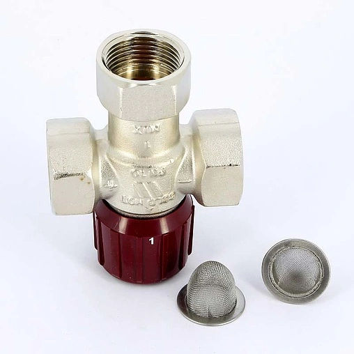 Трехходовой термостатический смесительный клапан 1" +42...+60°С Kvs 2.1 WATTS Aquamix AM62C 10017422 Трехходовой термостатический смесительный клапан 1" +42...+60°С Kvs 2.1 WATTS Aquamix AM62C 10017422