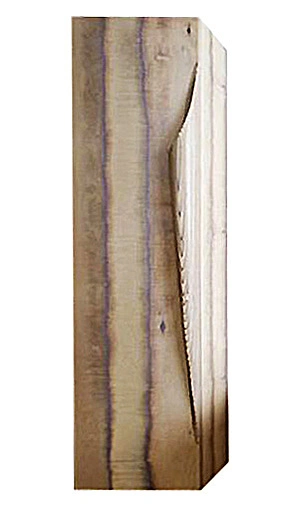 Шкаф-пенал подвесной Clarberg Papyrus wood 35 светлое дерево Pap-w.05.35/LIGHT