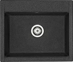 Мойка кухонная Aquaton Делия 60.2 графит 1A715232LD210 Мойка кухонная Aquaton Делия 60.2 графит 1A715232LD210