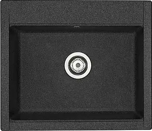 Мойка кухонная Aquaton Делия 60.2 графит 1A715232LD210 Мойка кухонная Aquaton Делия 60.2 графит 1A715232LD210, 1