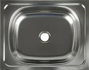 Мойка кухонная Vladiks нержавеющая сталь L-407 Мойка кухонная Vladiks нержавеющая сталь L-407, 1