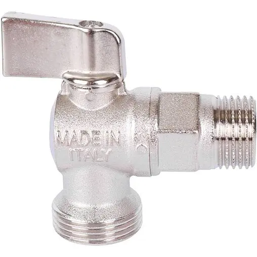 Кран шаровый угловой для бытовой техники ½&quot;н x ¾&quot;н Stout SVB-0059-001234