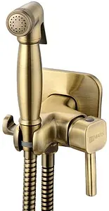 Гигиенический душ со смесителем Lemark Solo бронза LM7165B, 1