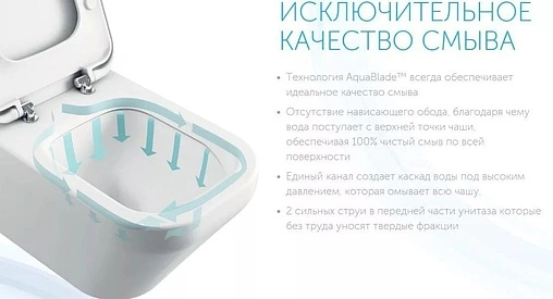 Унитаз-компакт безободковый Ideal Standard Connect Air AquaBlade белый E009701+E073401