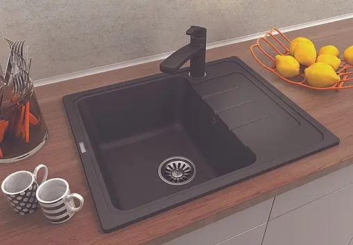 Мойка кухонная Ewigstein Elegant E-R45F шоколад