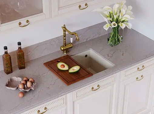 Мойка кухонная Omoikiri Tedori 54-U-WH белый 4993991