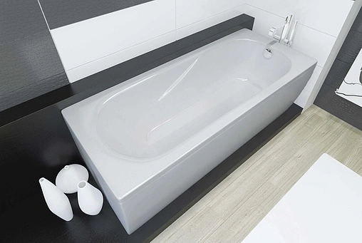 Ванна из искусственного камня Esse Haiti 150x75 белый EHAI1500