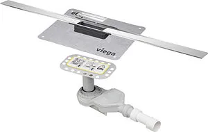 Лоток душевой Set 1000мм h=70мм 0.55л/сек Viega Advantix Cleviva 4981.11 794507, 1