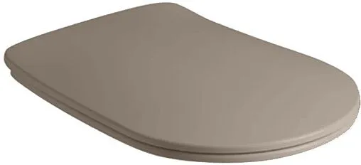 Крышка-сиденье для унитаза с микролифтом Kerasan Nolita Slim Nocciola matt 539181