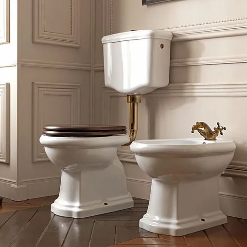 Унитаз-компакт с высоким бачком Kerasan Retro белый