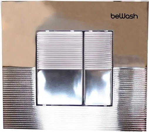 Клавиша смыва для унитаза beWash Fide P03SC 500RZVP0300PK0000001 хром глянцевый