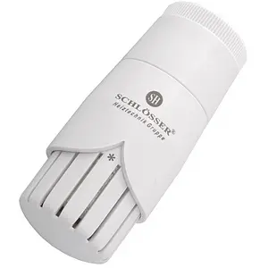 Головка термостатическая Schlosser Diamant белый 600100004 Головка термостатическая Schlosser Diamant белый 600100004, 1