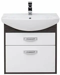 Тумба-умывальник Aquanet Грейс 65 белый/дуб кантербери 00198378+00182642, 5