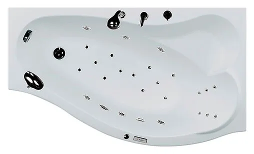 Ванна акриловая Aquanet Palma 170x100 R 00204023 Ванна акриловая Aquanet Palma 170x100 R 00204023