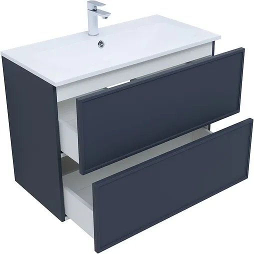 Тумба под умывальник Aquanet Арт 90 маренго 00313266