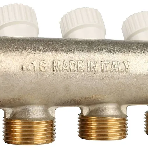 Коллектор регулирующий проходной 4 отвода 1"в/н x ¾"ек Stout SMB 6851 013404 Коллектор регулирующий проходной 4 отвода 1"в/н x ¾"ек Stout SMB 6851 013404