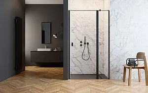 Дверь в нишу 1000мм прозрачное стекло Radaway NES Black DWJ II 100 L 10036100-54-01L Дверь в нишу 1000мм прозрачное стекло Radaway NES Black DWJ II 100 L 10036100-54-01L, 2