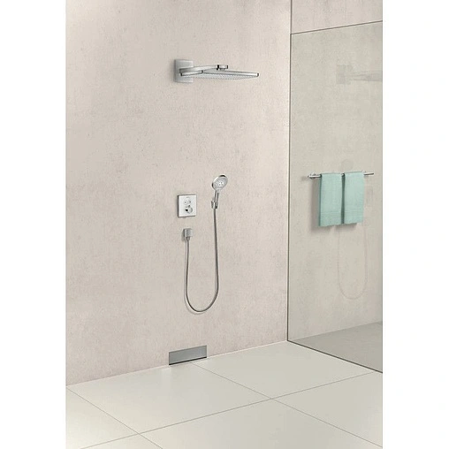 Шланговое подключение Hansgrohe FixFit Square чёрный матовый 26455670